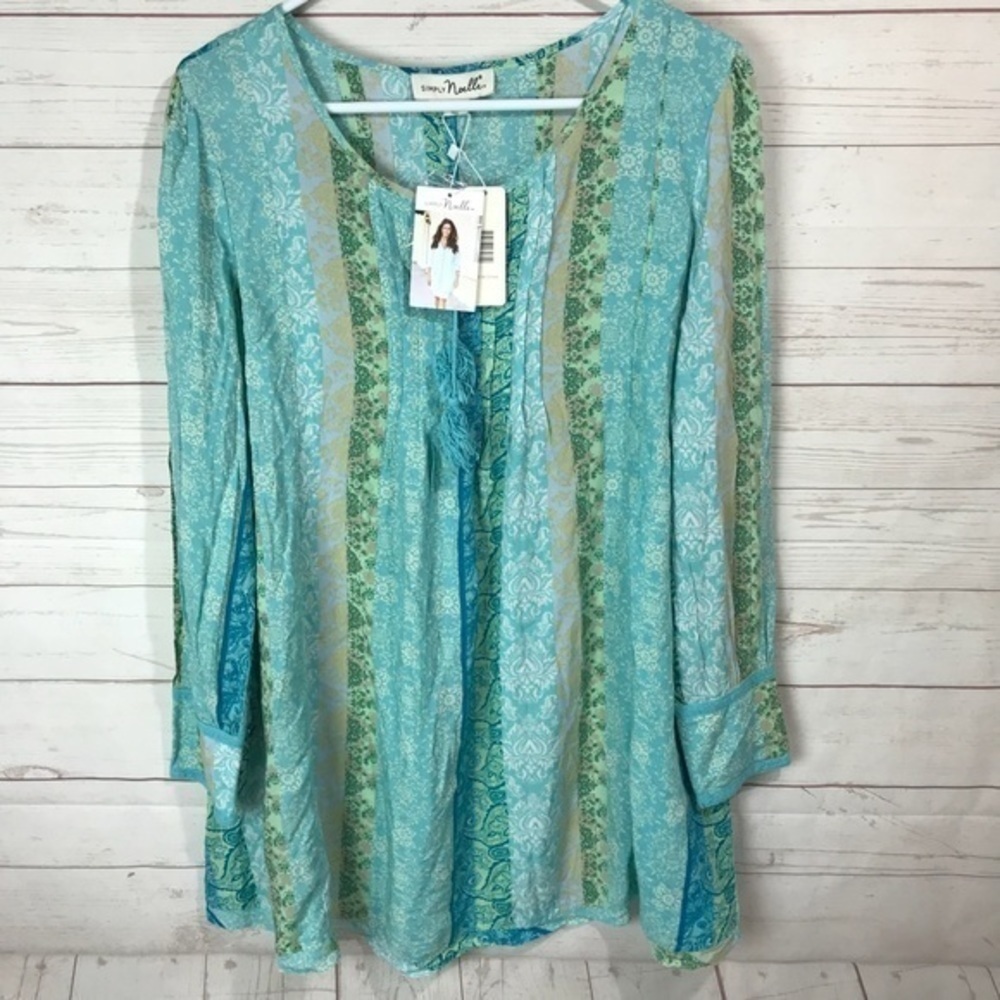 Simple Noelle | Florals tunic dress size S/M(8-10)